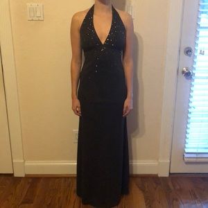 Brown homecoming/prom dress